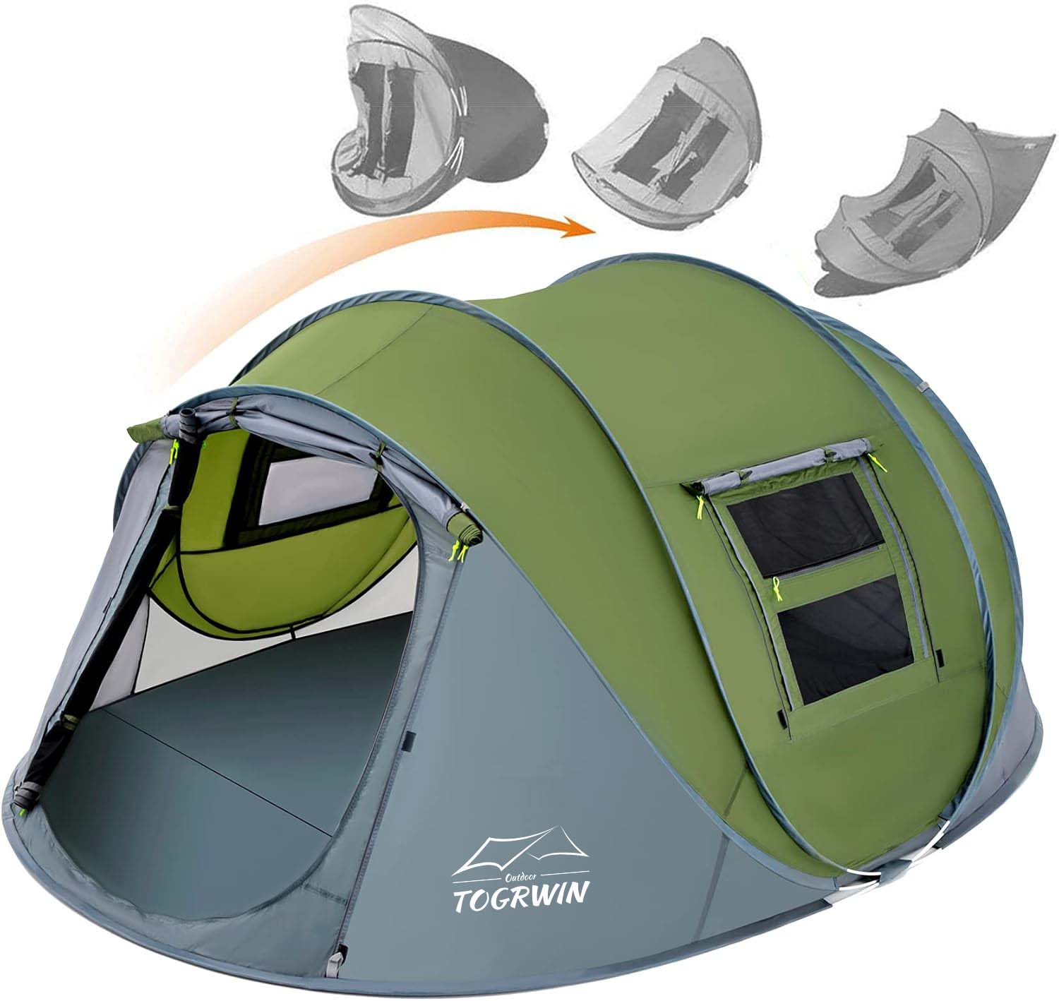 Torgwin 4 Person Easy Pop Up sátor vízálló